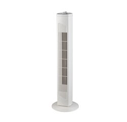 Ventilateur colonne 50 W, blanc