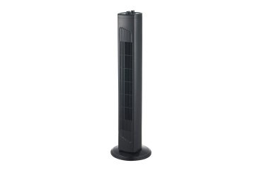Ventilador de columna de 50 W, negro