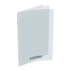 Cahier agrafé Conquérant Classique 24 x 32 cm grands carreaux 96 pages