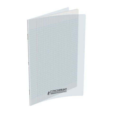 Cahier agrafé Conquérant Classique 24 x 32 cm grands carreaux 96 pages