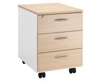 Mobiele houten lade Squadra