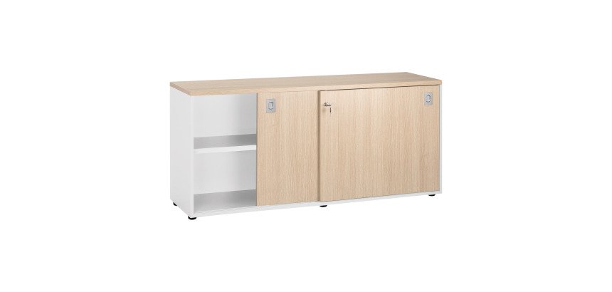 Bahut H 75,5 x L 160 x P 45 cm Squadra