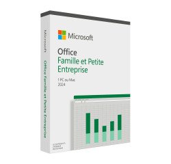 Microsoft Office Famille & Petite Entreprise 2024 version boîte - licence complète pour 1 poste