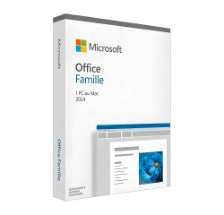 Microsoft Office Famille 2024 version boîte - licence complète pour 1 poste