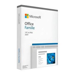 Microsoft Office Famille 2024 version boîte - licence complète pour 1 poste