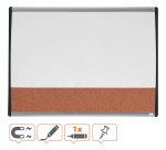 Organizer magnetico con calendario settimanale - 58,5 x 19 cm - orizzontale - Nobo