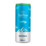 Acqua naturale Sant'Anna - 24 lattine da 0,33 L