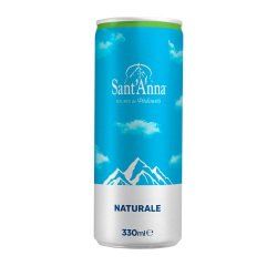 Acqua naturale Sant'Anna - 24 lattine da 0,33 L