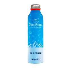 Acqua frizzante Sant'Anna -12 alubottle da 0,5 L