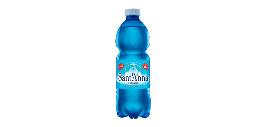 Acqua frizzante Sant'Anna - 6 bottiglie da 0,5 L