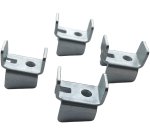 Set von 4 Regalträgern mit 4 Falten für Schränke