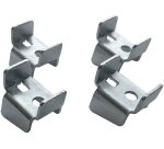 Set von 4 Regalträgern mit 4 Falten für Schränke