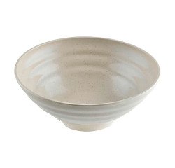 Cuenco reutilizable Huskly beige composite 1300 ml  - Paquete de 48 unidades