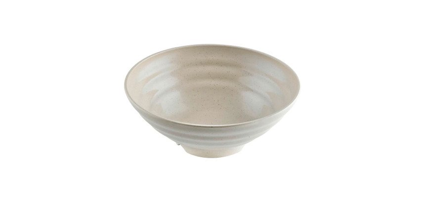 Cuenco reutilizable Huskly beige composite 1300 ml  - Paquete de 48 unidades