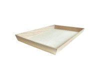 Bandeja de madera NOA color natural 40 x 30 x 4 cm - Paquete de 10 unidades