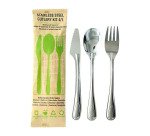 Kit de cubiertos Noxcut 4 en 1 acero inoxidable 430 Stainless Steel