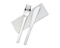 Kit de cubiertos Noxcut 3 en 1 acero inoxidable 430 Stainless Steel