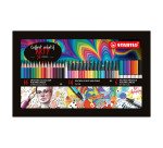 Feutre et crayon Stabilo Arty - Coffret métal de 36
