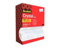 Pack 20 rubans adhésifs Scotch Crystal transparent 33 m + 4 OFFERTS