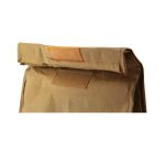 Bolsa de almuerzo isotérmica marrón ecológica 24,5 x 12 x 35 cm