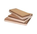 Bandeja de madera NOA color natural 39 x 15 x 4 cm - Paquete de 10 unidades