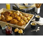 Bandeja de madera NOA color natural 40 x 30 x 4 cm - Paquete de 10 unidades