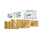 Bolsa de papel kraft abierta en 2 lados 120 x 130 mm - Paquete de 100 unidades