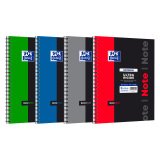 Cahier spirale Oxford Etudiants Notebook 24 x 32 cm grands carreaux 160 pages