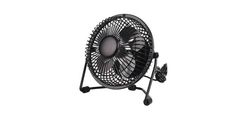 Ventilateur de table ultra-compact Ø 10 cm, 2,5 W