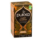 Thé noir English breakfast Bio Pukka - Boîte de 20 sachets