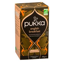 Thé noir English breakfast Bio Pukka - Boîte de 20 sachets