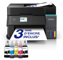 Epson ECOTANK ET-3950 Imprimante multifonction à réservoir d'encre 3 en 1 - Wifi - A4 couleur
