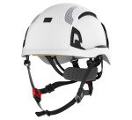 JSP Casque de Sécurité EVO ALTA Dualswitch Crémaillère - Ventilé - Blanc - CR2