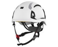 JSP Veiligheidshelm EVO ALTA Dualswitch Ratelsluiting - Geventileerd - Wit - CR2