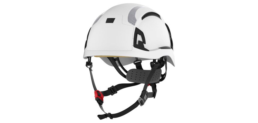 JSP Casque de Sécurité EVO ALTA Dualswitch Crémaillère - Ventilé - Blanc - CR2