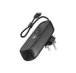 SBS Powerbank Hybrid 5000mAh PD 20W con presa integrata