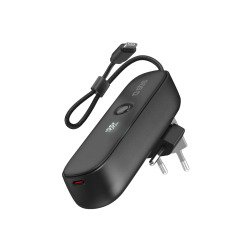 SBS Powerbank Hybrid 5000mAh PD 20W con presa integrata