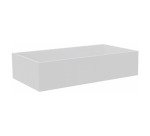 Bac pour bibliothèque Lumya mélaminé