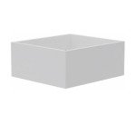 Bac pour bibliothèque Milea L 40 cm mélaminé