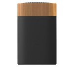 SCX.design Speaker luminoso intelligente in legno S31 - Nero / Naturale