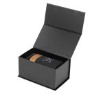 SCX.design Speaker luminoso intelligente in legno S31 - Nero / Naturale