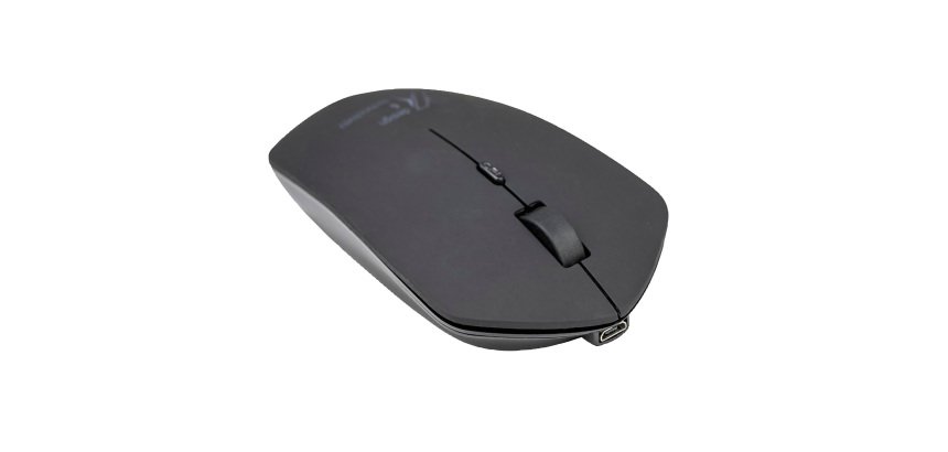 SCX.design Mouse luminoso wireless O20 - Nero / Bianco