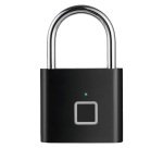 SCX.design Lucchetto smart apertura impronta digitale T11 - Nero