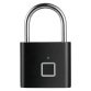 SCX.design Lucchetto smart apertura impronta digitale T11 - Nero