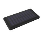 SCXdesign Powerbank luminoso a carica solare P30 - Nero