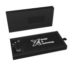 SCXdesign Powerbank luminoso a carica solare P30 - Nero