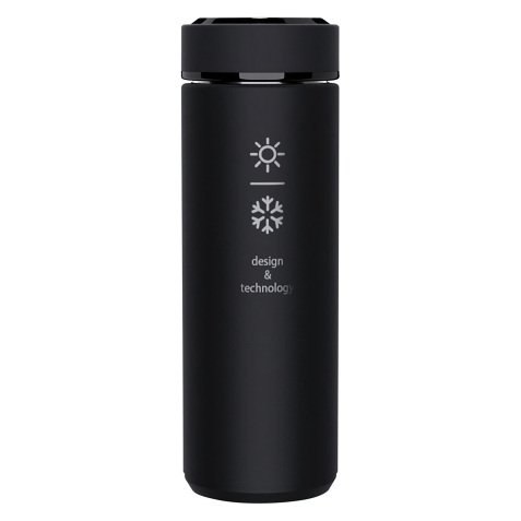 SCX.design Borraccia termica smart D10 - Nero