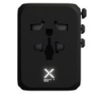 SCX.design Adattatore universale da viaggio T16 - Nero
