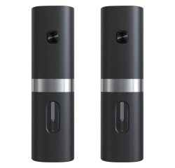 SCX.design Set macina sale e pepe elettrico K02 - Nero / Argento