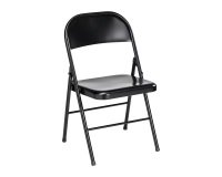 Sedia pieghevole in metallo 